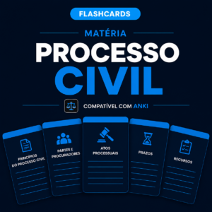 Flashcards - Processo Civil